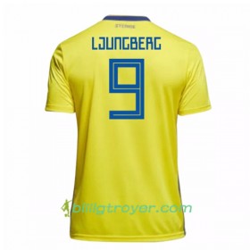 Billige Fotballdrakter Sverige Ljungberg 9 VM 2018 Hjemmedraktsett